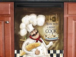 Homa Never Trust a Skinny Cook Autocollant