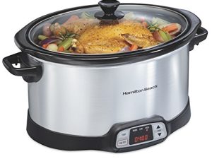 Hamilton Beach 33480 Mijoteuse programmable avec trois