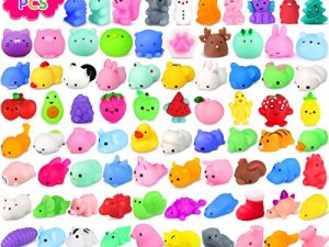 100 Pcs Mochi Squishy Toy Party Favors