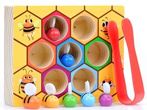 WOOD CITY Jouets de motricité fine pour