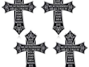 Tallew Clip pour pare-soleil Catholique Tallew Automobiliste