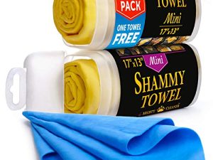 Mini chamois de qualité supérieure pour voiture