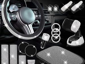 Ensemble d'accessoires de voiture Bling 22 pièces