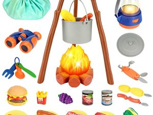 REZUCREY Ensemble de jouets de camping pour