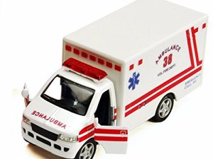 KiNSMART Rescue Team Ambulance 5" Cabine