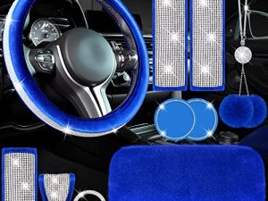 10 Pièces Bling Ensemble d'Accessoires de Voiture
