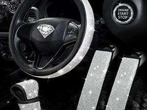 Lot de 5 accessoires de voiture Bling