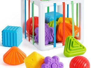 Cube d'activité coloré SEPHIX avec 6 formes