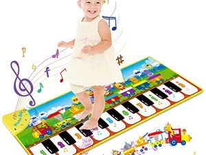 Tapis de piano musical RenFox pour bébé