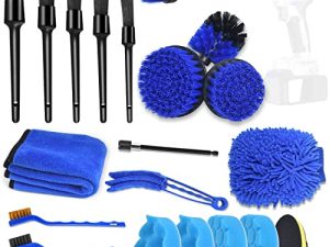 SJPLZQC Kit d'outils de nettoyage de voiture