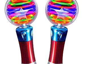 ArtCreativity Lot de 2 baguettes magiques lumineuses
