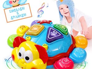 Niecase Jouets musicaux rampants et marchants pour