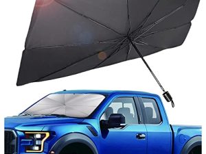 VAGURFO Parapluie pare-soleil pour pare-brise de voiture