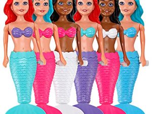 Lot de 6 jouets de bain pour