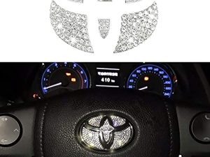 Jaronx Cristal Volant Bling Emblème Compatible avec