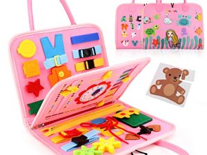 Guolely Busy Board Jouet Montessori pour les