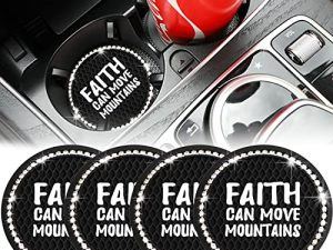 SHENGYAWAUTO Bling Car Cup Holder Coaster