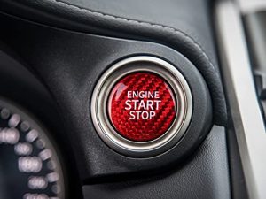 CKE Véritable Fibre de Carbone pour Toyota