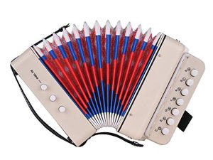 Summina Mini jouet accordéon pour enfants à