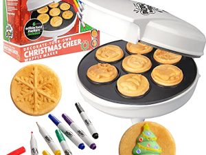 Gaufrier de vacances de Noël avec 6