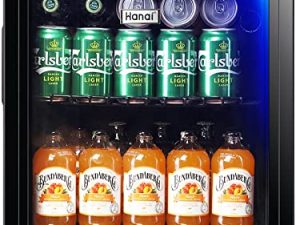 WANAI Refroidisseur de réfrigérateur à boissons 60