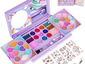 KIDCHEER Kit de maquillage pour enfants pour