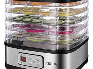 OSTBA Déshydrateur Alimentaire Machine Température Réglable et