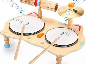 OATHX Ensemble de batterie pour enfants tout
