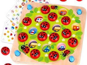 Nene Toys Jeu de mémoire Ladybug's Garden
