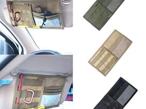 Tactical Molle Visor Panel Car Sun Visor