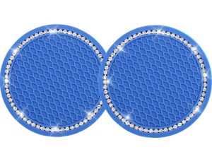 2PCS Bling Car Cup Coaster