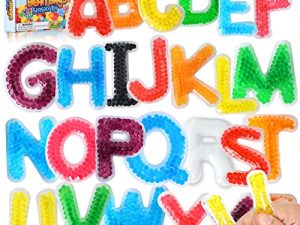 LESONG Lettres de l'Alphabet Jouets Sensoriels pour