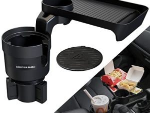 Plateau porte-gobelet de voiture avec base extensible