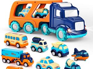 Lot de 9 voitures jouets pour 2
