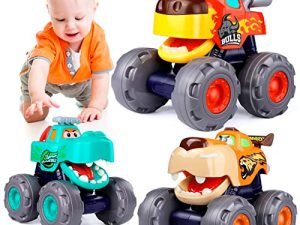 Lot de 3 voitures jouets pour garçons