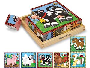 Melissa & Doug Farm Puzzle cube en