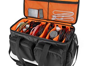 Trunab DJ Cable File Bag avec fond