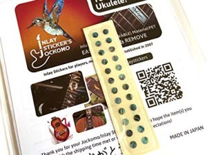 Marqueurs de frette autocollant incrustés pour guitares