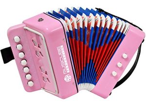 MUSICUBE Enfants Accordéon Instrument Jouets 10 Touches