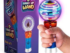 Baguette lumineuse rotative pour enfants dans une