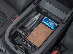 TOPINSTALL Plateau de Console Centrale Bleu Compatible
