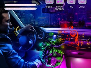Bande lumineuse LED intelligente pour voiture