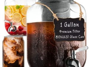 Cafetière à infusion froide de 1 gallon