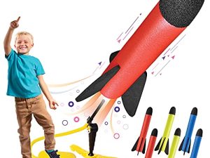 Jouet lance-roquettes pour enfants - Tire jusqu'à