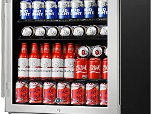 Tylza Réfrigérateur à boissons 24 pouces