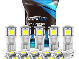 Marsauto 194 Ampoule LED 6000K 168 T10