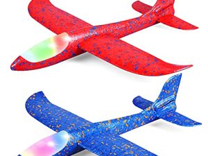 Toyly Lot de 2 jouets d'avion à