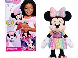 Just Play Minnie Mouse Bows-A-Glow en peluche