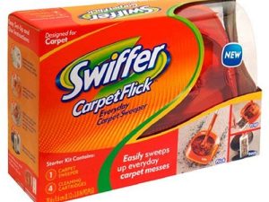 Swiffer Carpet Flick Kit de démarrage pour