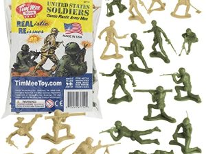 TimMee Plastic Army Men - OD Green